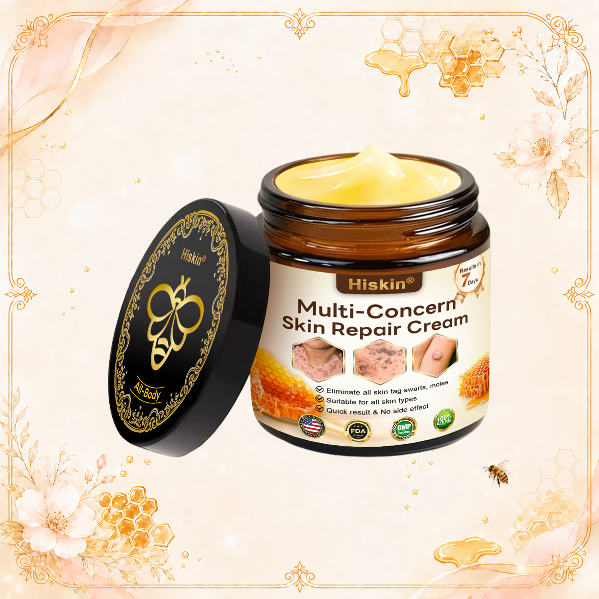 ✨HISKIN® Multi-Concern Skin Repair Cream (One powerful cream to repair inflammation, dryness, aging, pigmentation, and visible skin damage.)