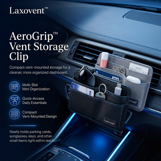 Laxovent™ AeroGrip Vent Storage Clip