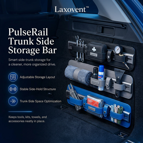 PulseRail Trunk Side Storage Bar