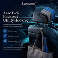 Laxovent™ AeroTuck Backseat Utility Hook Set