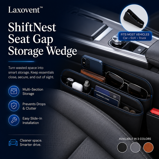 ShiftNest Seat Gap Storage Wedge