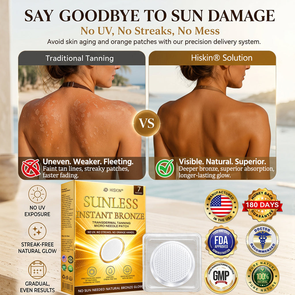 𝑶𝒇𝒇𝒊𝒄𝒊𝒂𝒍 𝑺𝒕𝒐𝒓𝒆 | ☀️☀️ 𝐇𝐢𝐬𝐤𝐢𝐧® 𝐒𝐮𝐧𝐥𝐞𝐬𝐬 𝐈𝐧𝐬𝐭𝐚𝐧𝐭 𝐁𝐫𝐨𝐧𝐳𝐞 𝐓𝐚𝐧𝐧𝐢𝐧𝐠 𝐌𝐢𝐜𝐫𝐨𝐧𝐞𝐞𝐝𝐥𝐞 𝐏𝐚𝐭𝐜𝐡 🇺🇸 (𝐉𝐮𝐬𝐭 𝐨𝐧𝐜𝐞 𝐚 𝐝𝐚𝐲) 𝐕𝐢𝐬𝐢𝐛𝐥𝐞 𝐁𝐫𝐨𝐧𝐳𝐞 𝐆𝐥𝐨𝐰 𝐢𝐧 𝟕 𝐃𝐚𝐲𝐬 ✅ 𝐍𝐨 𝐔𝐕, 𝐍𝐨 𝐎𝐫𝐚𝐧𝐠𝐞, 𝐍𝐨 𝐒𝐭𝐫𝐞𝐚𝐤𝐬, 𝐍𝐨 𝐃𝐇𝐀, 𝐍𝐨 𝐌𝐞𝐬𝐬.